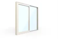 WG 100 Slimline skyvedørsparti