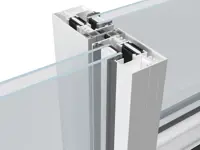 WG 100 Slimline – 4-delt Fasadeparti