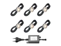 Innfelte LED-spotter – startpakke