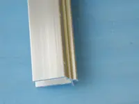 U-List alu til 8 mm kanalplast i tak (Euro Serre)