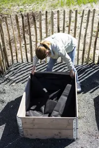 Barkduk til pallekarm