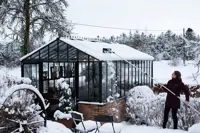 Snørake med teleskopskaft