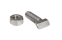 Twist-in bolt, rustfritt stål