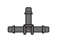 Hozelock T-kobling 4mm