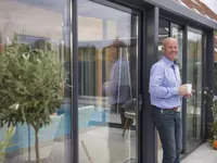 WG 80 Skyvedørsparti 3-delt