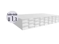 Kanalplasttak 25 mm